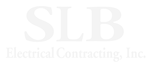 SLB Electrical Contracting Logo Bottom White