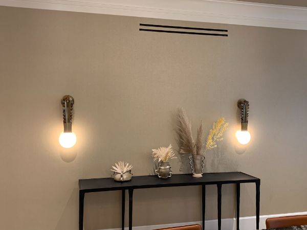 Interior lighting installation project